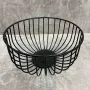 Кошик для фруктів Завиток-1 ART 25*25*14 см чорний 69854789/1003
