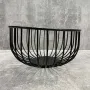 Кошик для фруктів Завиток-1 ART 25*25*14 см чорний 69854789/1003