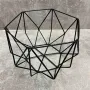 Кошик для фруктів Ікс ART 19*19*15 см чорний 31052017/1009