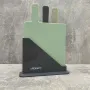 Набор кухонных досок на подставке 3 шт 24,1*33*7,9 см пластиковые Ardesto Fresh AR1403GB