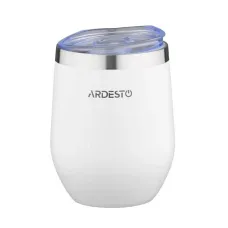 Термокружка из нержавеющей стали 350 мл Ardesto Compact Mug AR2635MMW White