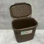 Кошик для порошку 7 л Ucsan plastik М-070 коричневий