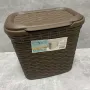 Кошик для порошку 7 л Ucsan plastik М-070 коричневий