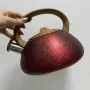 Чайник зі свистком 3 л червоний Zauberg ZB 10/3