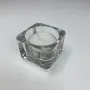 Свічник скляний квадратний 5*5*3,5 см Uniglass Square 36002