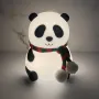 Дитячий світильник нічник акумуляторний силіконовий Панда 3DTOYSLAMP LJC142