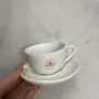 Чашка для кави з блюдцем Tudor England Royal White 90 мл TU9999-2