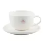 Чашка для кави з блюдцем Tudor England Royal White 90 мл TU9999-2