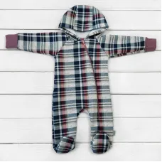 Человечек прогулочный детский english time на молнии Dexter’s с закрытыми ногами 68 см розовый (13124252129)