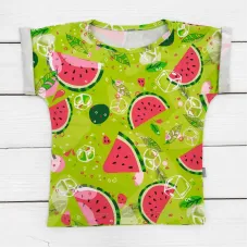 Футболка Dexter’s с коротким рукавом watermelon 86 см зеленый