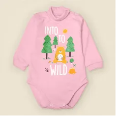 Боді з начосом Dexter’s на дівчинку від року wood 80 см рожевий (131536868423)