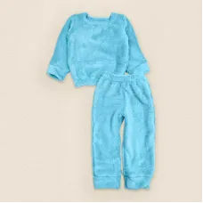 Пижама Dexter’s детская теплая из плюша однотонная blue 122 см голубой (131553968492)