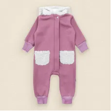Комбінезон тринитка з капюшоном Dexter’s teddy 86 см рожевий (131595668638)