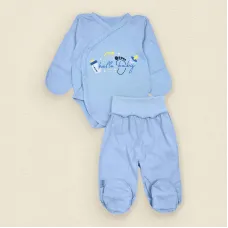 Комплект з двох предметів для новонародженого Dexter’s hello baby 56 см Блакитний (131695968975)