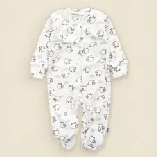 Чоловічок Dexter’s дитячий інтерлок cute lambs 3-6 місяці 68 см білий (131729969118)