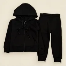 Костюм дитячий на блискавці Dexter’s тринитка deep black 98 см чорний (131733569133)