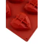 Форма силіконова Профі Крижане серце L One Chef 57х64 мм 8 комірок