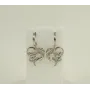 Серьги мама и ребенок Maxi Silver 8197 3.5х2 см Серебристый