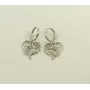 Серьги мама и ребенок Maxi Silver 8197 3.5х2 см Серебристый