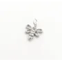 Кулон бджола Maxi Silver 9310 1.8х1.5 см Сріблястий