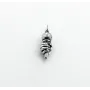 Кулон мікрофон Maxi Silver 9309 0.8х2 см Сріблястий