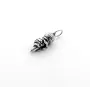 Кулон мікрофон Maxi Silver 9309 0.8х2 см Сріблястий