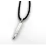 Кулон патрон 556 Maxi Silver 9307 4 см Сріблястий