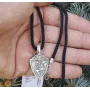 Двосторонній кулон архангел Михайло Maxi Silver 9305 1.9х2.4 см Сріблястий