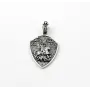 Кулон Георгій Побідоносець Maxi Silver 9304 3.7х2.8 см Сріблястий