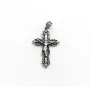 Хрест золотий Maxi Silver 8467 5 см Сріблястий