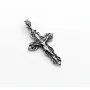Хрест золотий Maxi Silver 8467 5 см Сріблястий