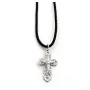 Маленький хрест Maxi Silver 7629 2.5 см Сріблястий