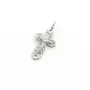Маленький хрест Maxi Silver 7629 2.5 см Сріблястий