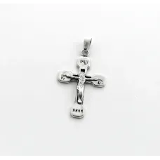 Хрест натільний Maxi Silver 7462 3х4 см Сріблястий
