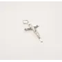 Хрестик маленький Maxi Silver 6889 4.8 см Сріблястий