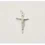 Хрестик маленький Maxi Silver 6889 4.8 см Сріблястий