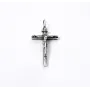 Хрест Maxi Silver 4010 4.5 см Сріблястий