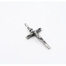 Хрест Maxi Silver 4010 4.5 см Сріблястий