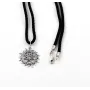 Оберіг алатир у сонячному колі Maxi Silver 9357 2.2 см Сріблястий