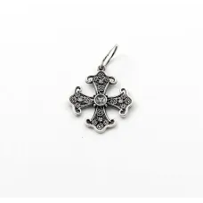 Мальтійський хрест Maxi Silver 9328 2.2 см Сріблястий
