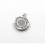 Кулон оберіг дерево життя Maxi Silver 9325 3 см Сріблясто-зелений