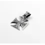 Кулон Мальтійський хрест Maxi Silver 9308 2.7 см Сріблястий (89308)