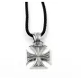 Кулон Мальтійський хрест Maxi Silver 9308 2.7 см Сріблястий (89308)