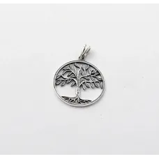 Кулон дерево життя Maxi Silver 6949 2.3 см Сріблястий