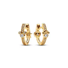 Серебряные серьги No Brand Микки и Минни Маус 262959C01