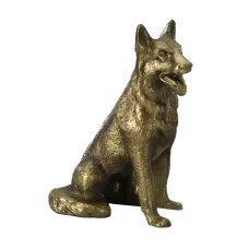 Бронзовая статуэтка собаки-овчарки Virtus Shepherd Dog (2119 vi)