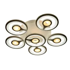 Стельова LED люстра світлодіодний світильник Sunlight білий 1501 630