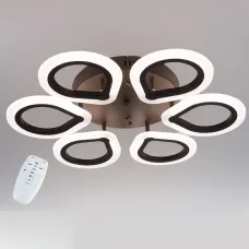 Потолочная LED люстра светильник светодиодный Sunlight коричневый LI8839/6B