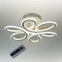 Стельова LED люстра світлодіодний світильник Sunlight білий 097/124W YT