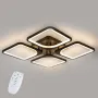 Стельова LED люстра світлодіодний світильник Sunlight чорний 5631/4